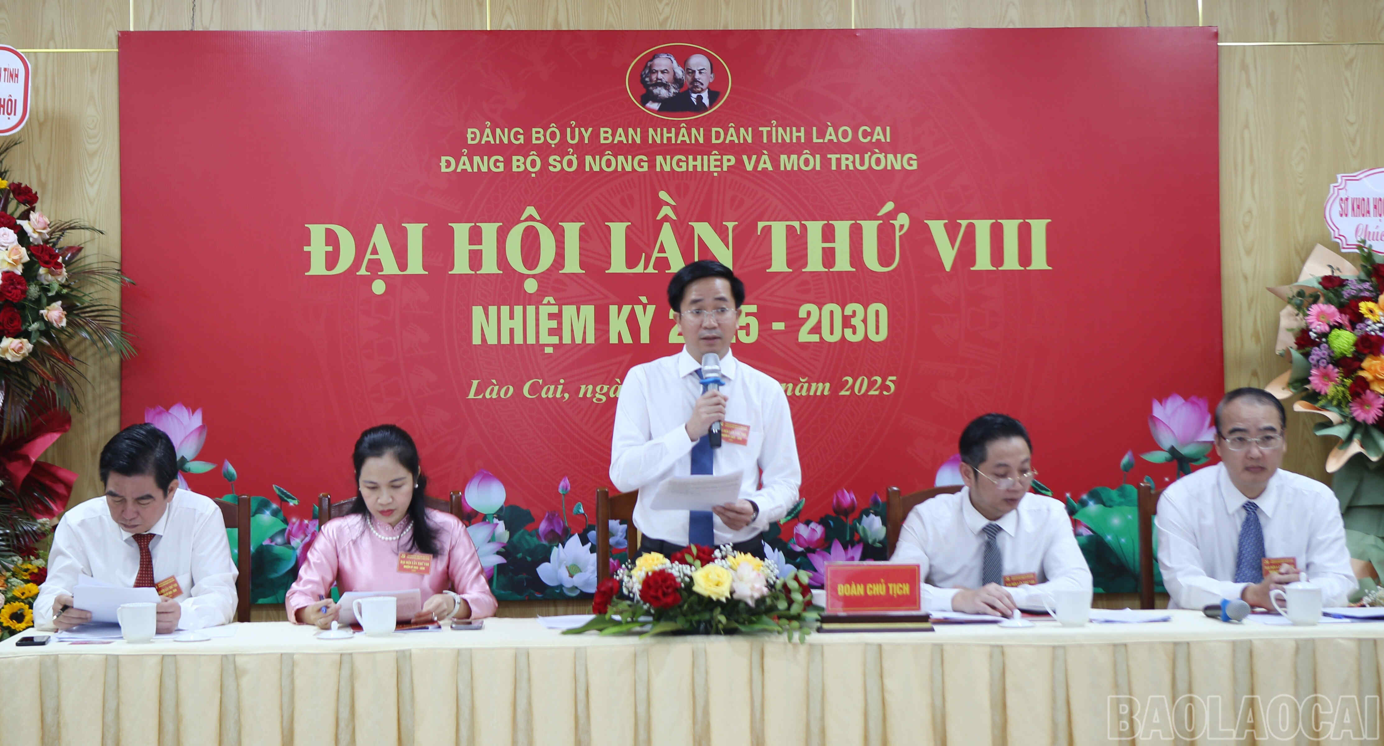 Lào Cai: Đại hội Đảng bộ Sở Nông nghiệp và Môi trường lần thứ VIII, nhiệm kỳ 2025 - 2030